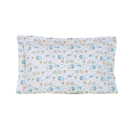 Σετ Σεντόνια Μονά Das Home 4918 White-Blue-Ochre 170x240