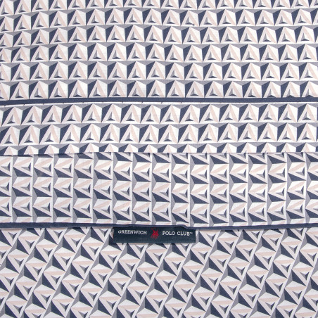 Σετ Παπλωματοθήκη Υπέρδιπλη 3 Τεμαχίων Greenwich Polo Club 2214 Beige-Grey 220x240