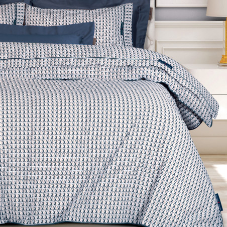 Σετ Παπλωματοθήκη King Size 3 Τεμαχίων Greenwich Polo Club 2214 Beige-Grey 240x260