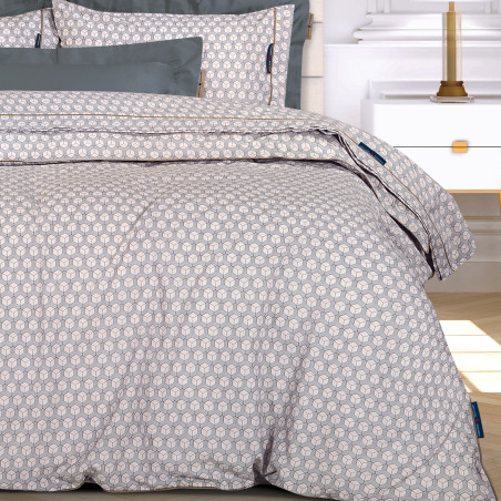 Σετ Σεντόνια King Size 4 Τεμαχίων Greenwich Polo Club 2215 Black-Taupe 260x280