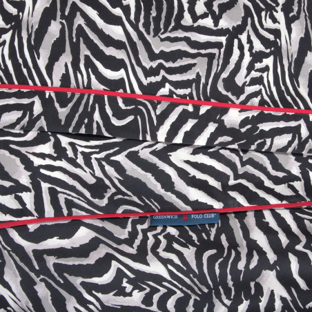 Σετ Παπλωματοθήκη Υπέρδιπλη 3 Τεμαχίων Greenwich Polo Club 2217 Black-Beige 220x240