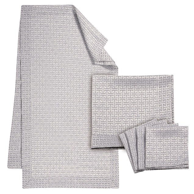 Runner Greenwich Polo Club 3008 Silver 50x170