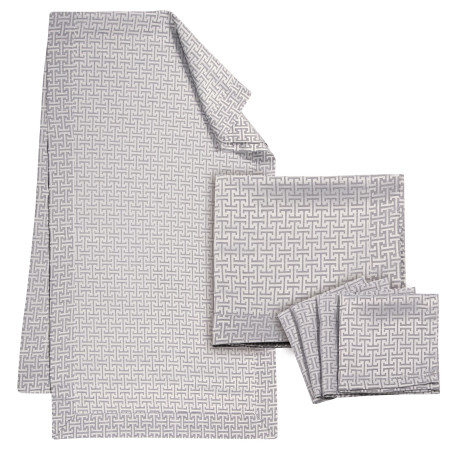 Runner Greenwich Polo Club 3008 Silver 50x170