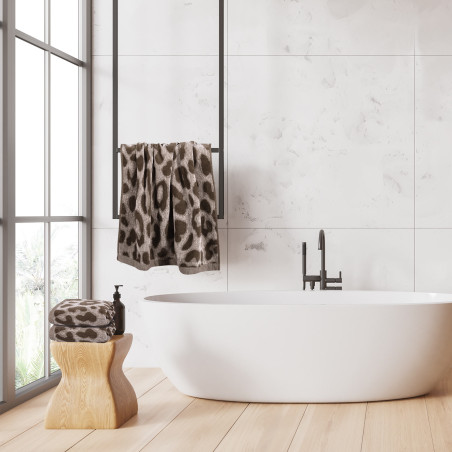 Σετ Πετσέτες 3 Τεμαχίων Greenwich Polo Club 3099 Taupe-Black