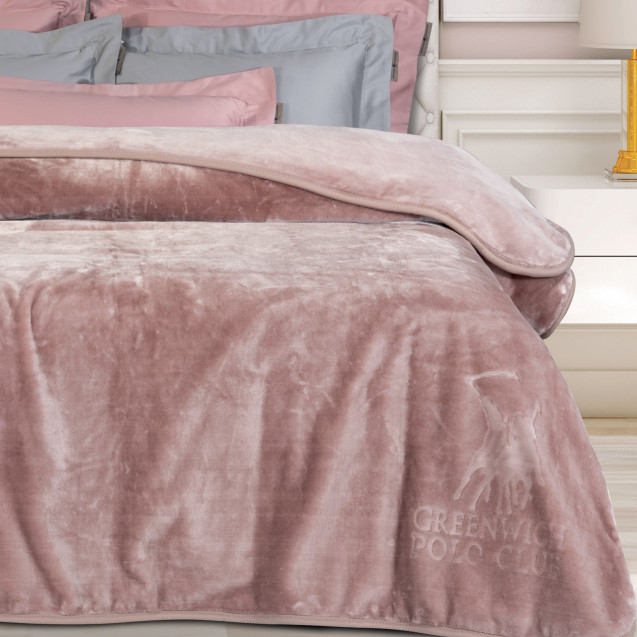 Κουβέρτα Βελουτέ Υπέρδιπλη Greenwich Polo Club...