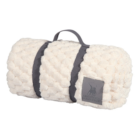 Κουβέρτα Fleece Καναπέ Greenwich Polo Club 3473 Κρεμ 130x170
