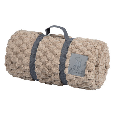 Κουβέρτα Fleece Καναπέ Greenwich Polo Club 3475 Taupe 130x170