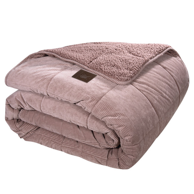 Κουβερτοπάπλωμα Υπέρδιπλο με Γούνα Sherpa...