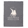 Κουβέρτα Fleece Υπέρδιπλη Greenwich Polo Club 3489 Grey 220x240