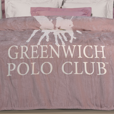 Κουβέρτα Fleece Υπέρδιπλη Greenwich Polo Club 3491 Nude 220x240