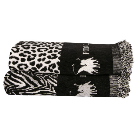 Ριχτάρι Διθέσιου Greenwich Polo Club 3935 Taupe-Black 180x250