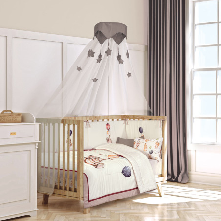 Πάπλωμα Κούνιας Greenwich Polo Club 8850 Beige-Bordeaux-Ochre 110x150