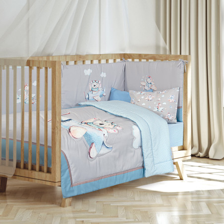 Πάντα Κούνιας Greenwich Polo Club 8851 Beige-Blue-Grey 45x195