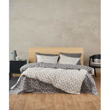 Σετ Παπλωματοθήκη Μονή 2 Τεμαχίων Kentia Abete 15 160x240