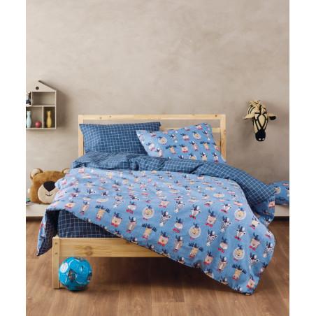 Σετ Παιδικά Σεντόνια Μονά 3 Τεμαχίων Kentia Cabaleros 160x270