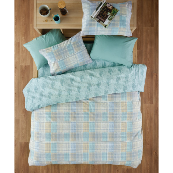 Σετ Σεντόνια Φανελένια Υπέρδιπλα 4 Τεμαχίων Kentia...