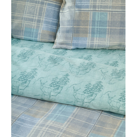 Σετ Σεντόνια Φανελένια Υπέρδιπλα 4 Τεμαχίων Kentia Carpaccio 19 230x270