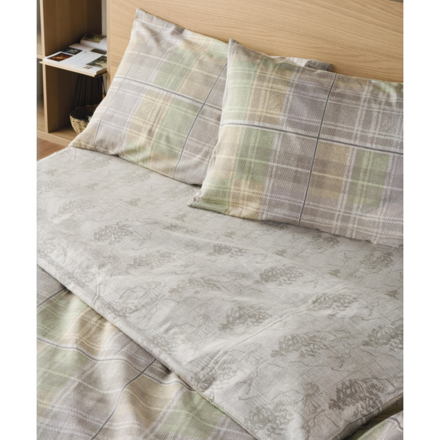 Σετ Σεντόνια Φανελένια King Size 4 Τεμαχίων...