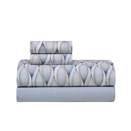 Σετ Σεντόνια Μονά 3 Τεμαχίων Kentia Crystal 01 160x270