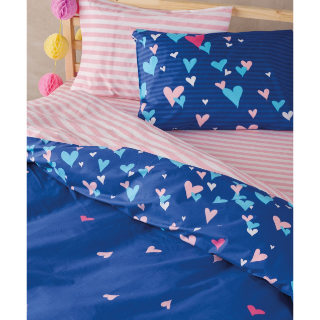 Σετ Παιδικά Σεντόνια Ημίδιπλα 3 Τεμαχίων Kentia...