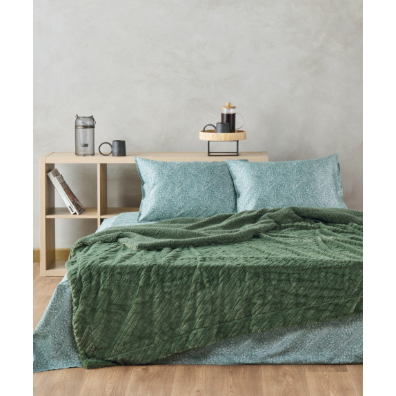 Κουβέρτα Γούνινη με Sherpa King Size Kentia Lilibeth 02...