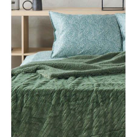 Κουβέρτα Γούνινη με Sherpa King Size Kentia Lilibeth 02 260x230