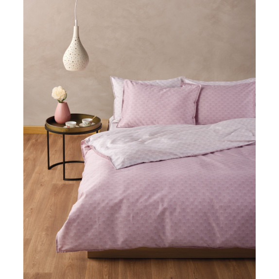 Σετ Παπλωματοθήκη King Size 3 Τεμαχίων Kentia Neve 35...