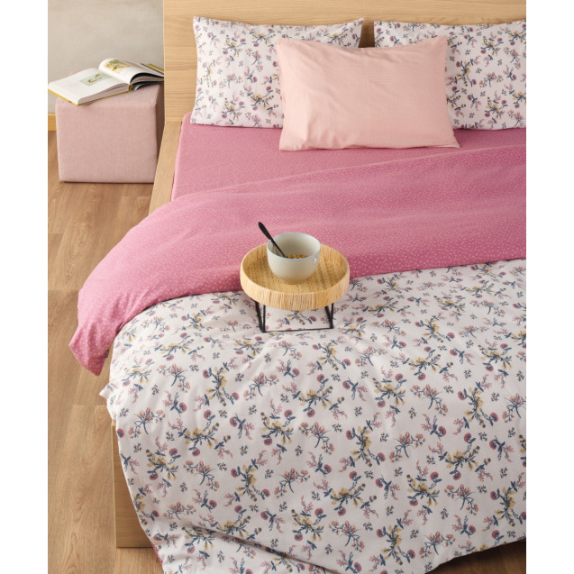 Σετ Σεντόνια Φανελένια Υπέρδιπλα 4 Τεμαχίων...