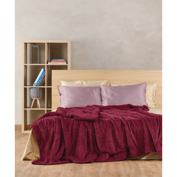 Κουβέρτα Γούνινη με Sherpa King Size Kentia Spencer 42...