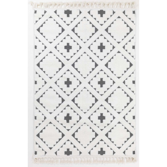 Σέτ Χαλιά Ezzo Perla D046A1A Cream 2x(66x140)+1x(66x220)