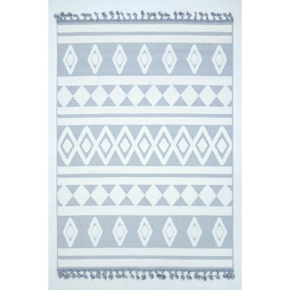 Σέτ Χαλιά Ezzo Perla D051A1A Light Grey...