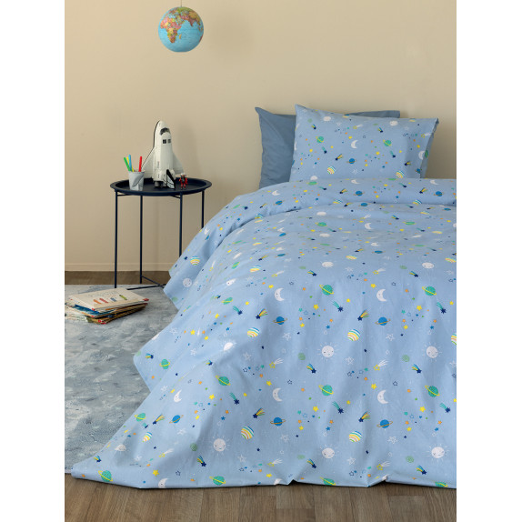 Σετ Σεντόνια Φανελένια Κούνιας Με Λάστιχο 3 Τεμαχίων Pp100