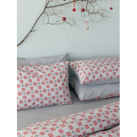 Σετ Σεντόνια Υπέρδιπλα με Λάστιχο 4 Τεμαχίων Palamaiki FL6253 170x200+30