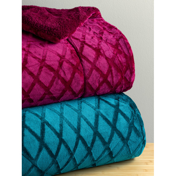 Κουβερτοπάπλωμα Μονό με Γούνα Sherpa Palamaiki 160x240...