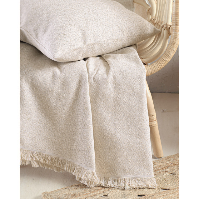 Ριχτάρι Τριθέσιου Rythmos Only Εκρου 180x280