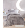 Παιδικό Κουβερτοπάπλωμα Μονό Rythmos Luxe Γκρι 160x220
