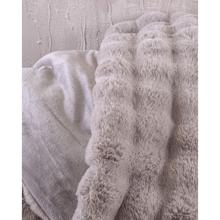 Κουβερτοπάπλωμα Υπέρδιπλο Rythmos Luxe Γκρι 220x240