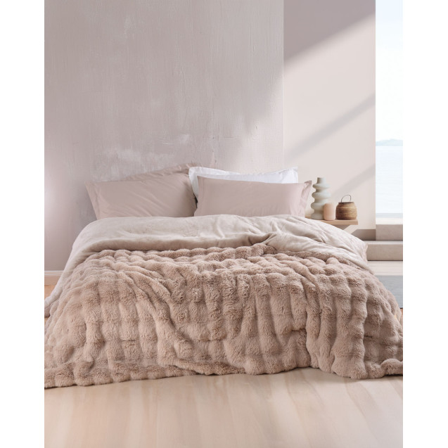 Κουβερτοπάπλωμα Υπέρδιπλο Rythmos Luxe Μπεζ...
