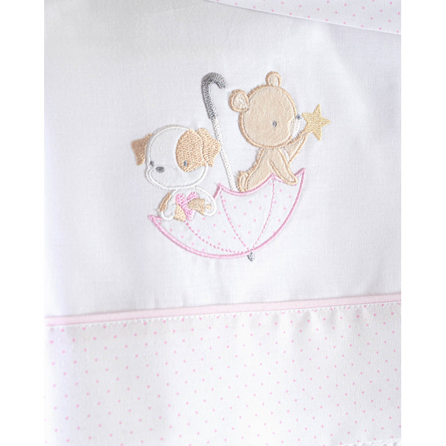 Σετ Σεντόνια Κούνιας 3 Τεμαχίων Rythmos...