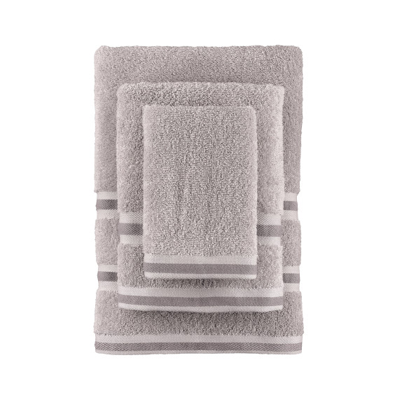 Σετ Πετσέτες 3 Τεμαχίων Palamaiki Etem Grey