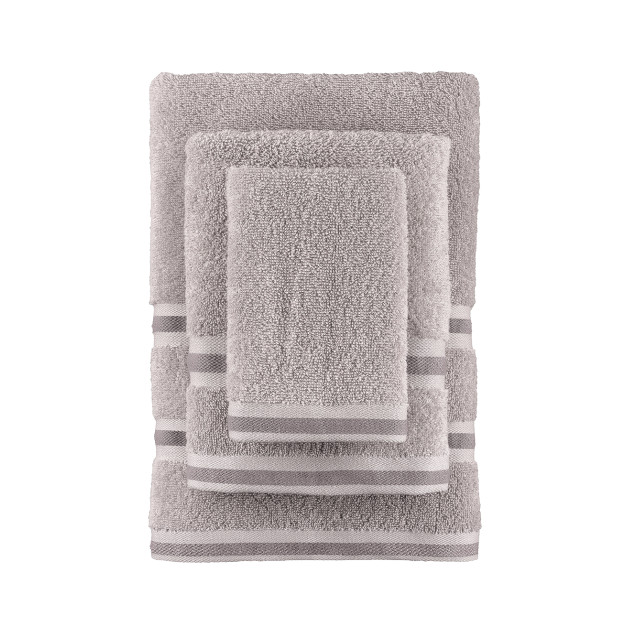 Σετ Πετσέτες 3 Τεμαχίων Palamaiki Etem Grey