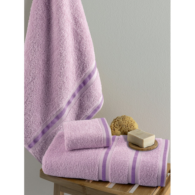 Σετ Πετσέτες 3 Τεμαχίων Palamaiki Etem Lilac