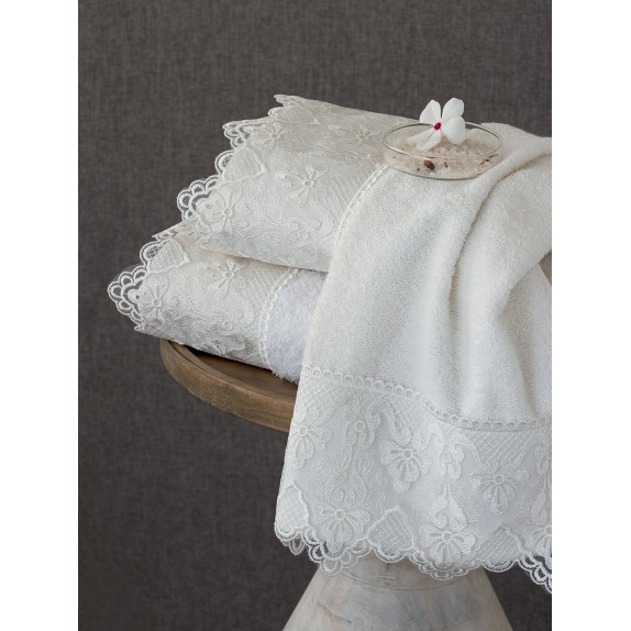 Σετ Πετσέτες 3 Τεμαχίων Palamaiki Dora