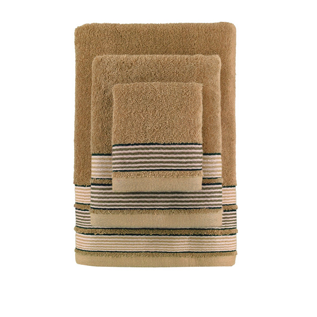 Σετ Πετσέτες 3 Τεμαχίων Palamaiki Bela Brown