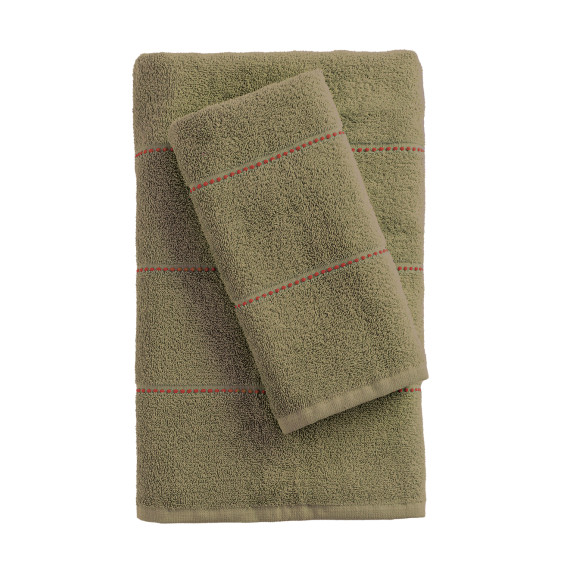 Σετ Πετσέτες 3 Τεμαχίων Palamaiki Cler Green