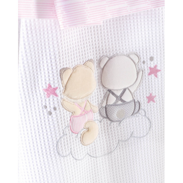 Σετ Σεντόνια Φανελένια Κούνιας 3 Τεμαχίων...