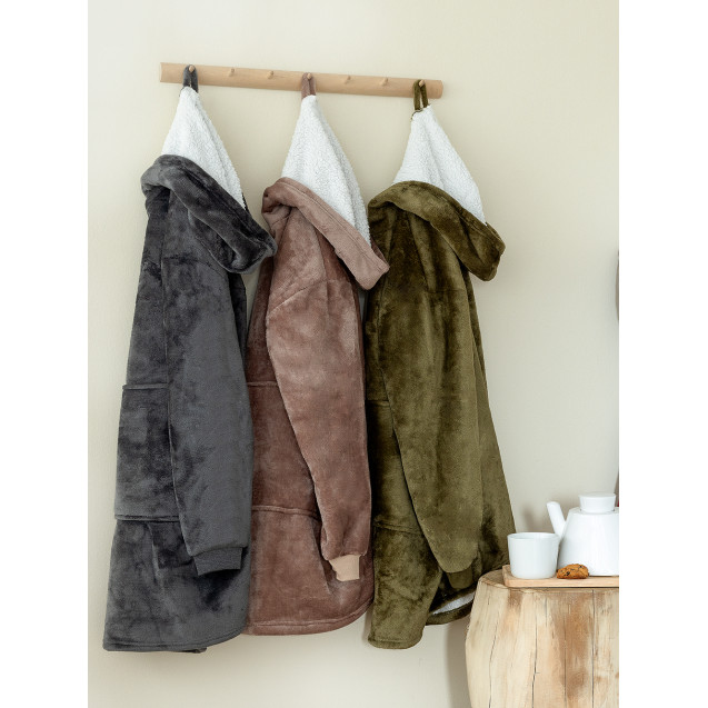 Κουβέρτα Καναπέ με Γούνα Sherpa Palamaiki...