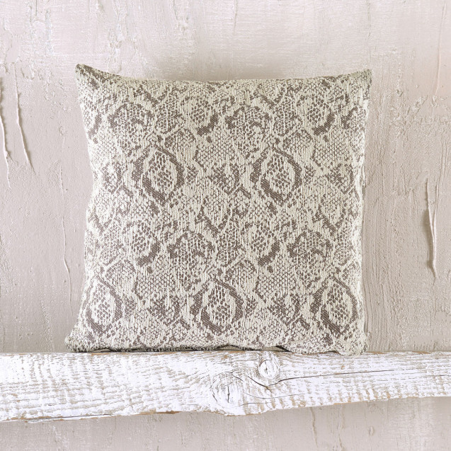 Μαξιλαροθήκη Διακόσμησης Rythmos Snake Μπεζ 40x40