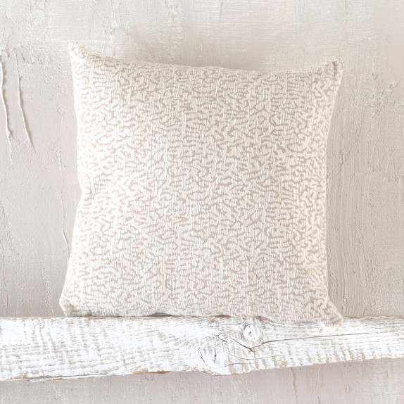 Μαξιλαροθήκη Διακόσμησης Rythmos Vivir Εκρου 40x40