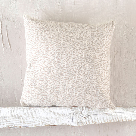 Μαξιλαροθήκη Διακόσμησης Rythmos Vivir Εκρου 40x40